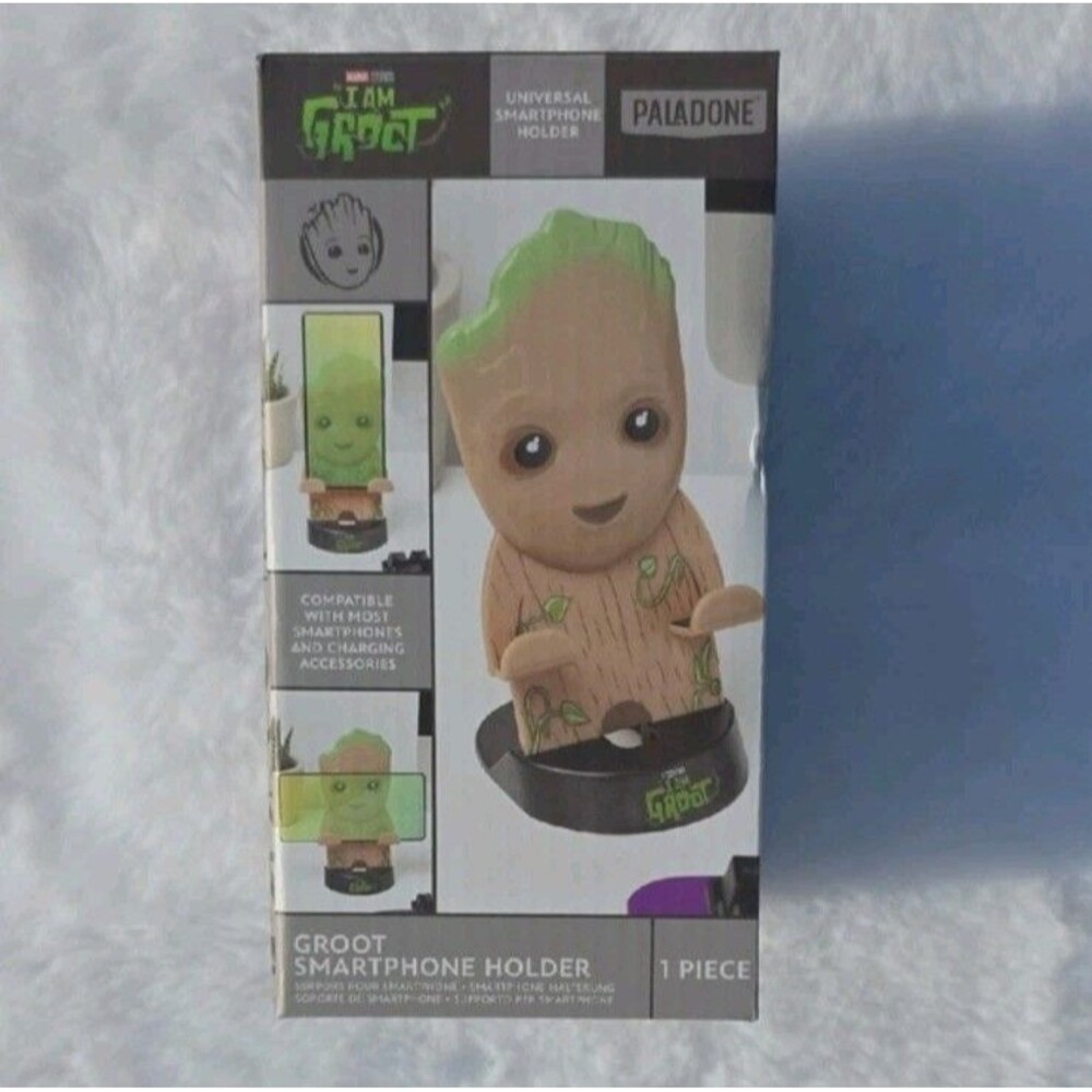 NIB Universal Cellphone Holder Marvel Studios Groot Guardians of the Galaxy 🌱
